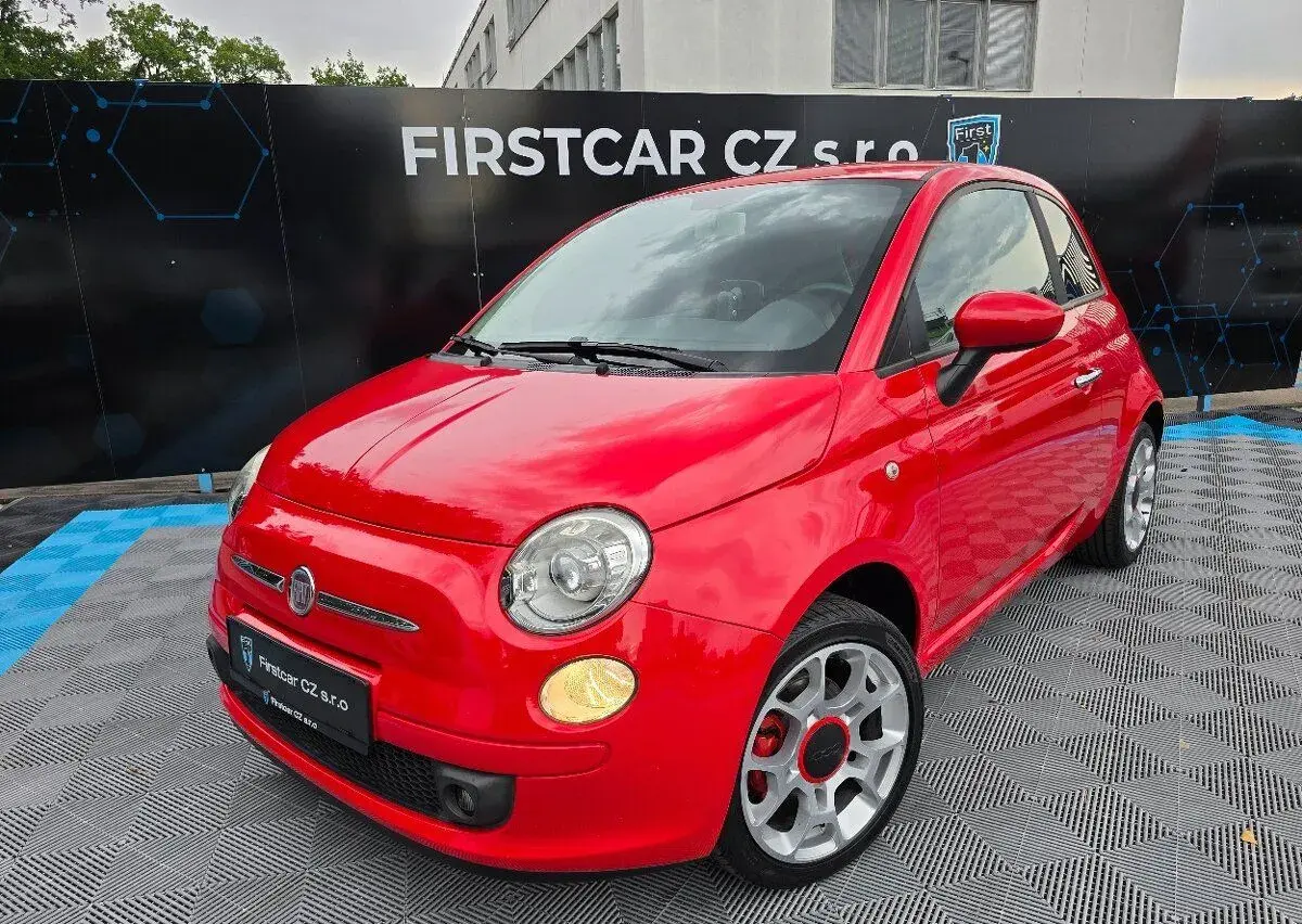 ⭐Fiat 500 1.4i/Rosso Corsa/2.MAJ/KLIMA⭐