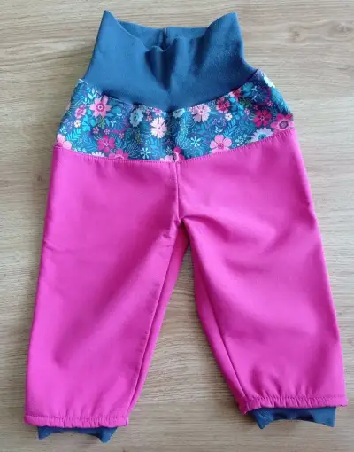 Softshellové kalhoty unuo 86/92 batolecí