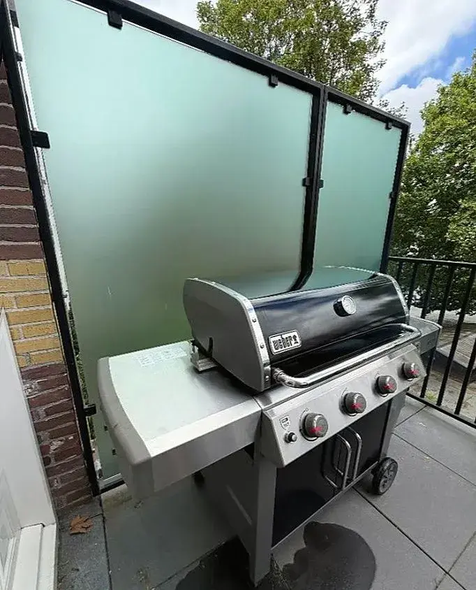 Weber Genesis II E-410 s krytem a plynovou lahví