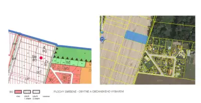 Stavební pozemek 3096m2 Hovorčovice Praha Východ