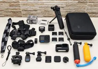 GoPro HERO12 Black + Volta + 4 baterie + Light Mod