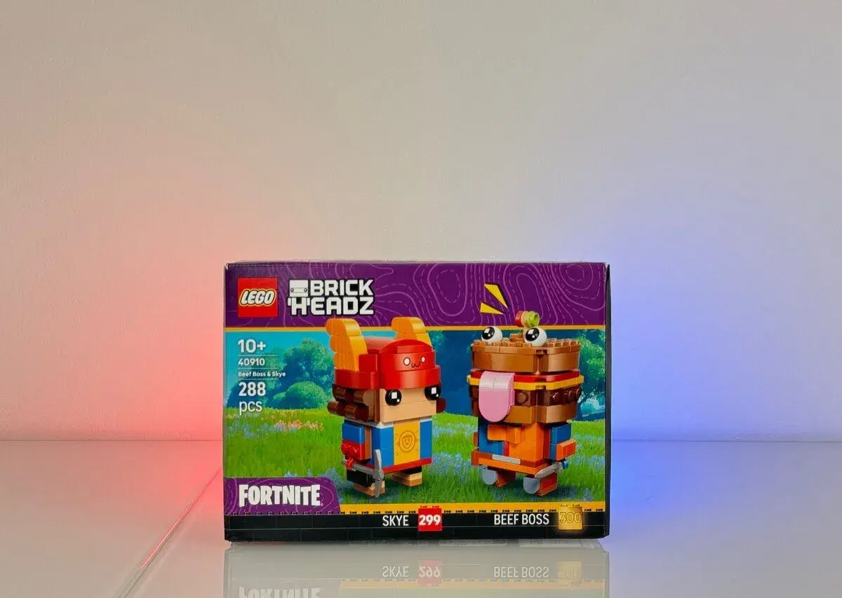 LEGO Fortnite BrickHeadz 40910 - Beef Boss & Skye