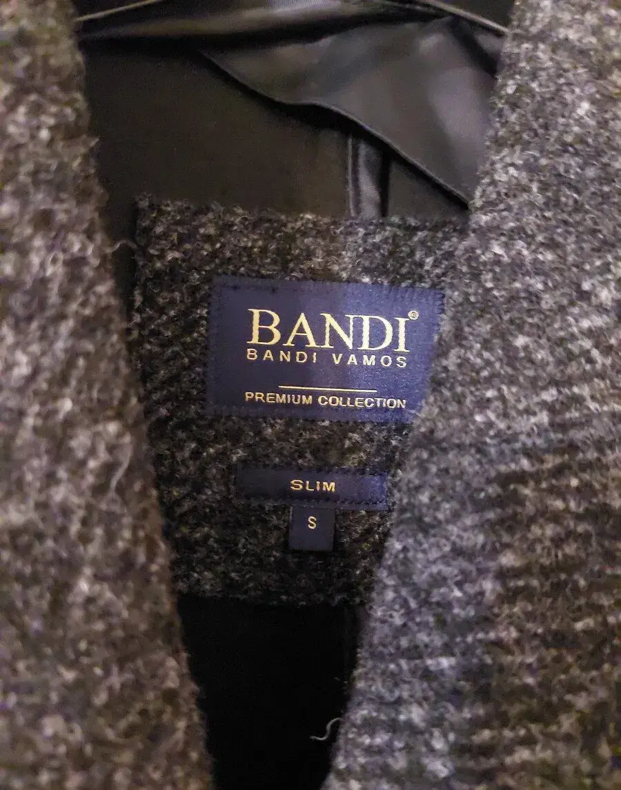 Pánský Vlněný kabát BANDI velikost S - SLIM