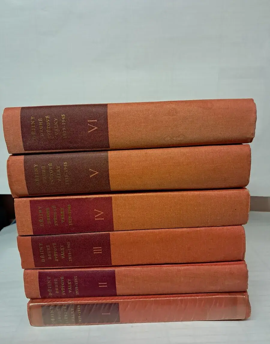 Dějiny druhé světové války 1939-1945 (svazek 1-6)