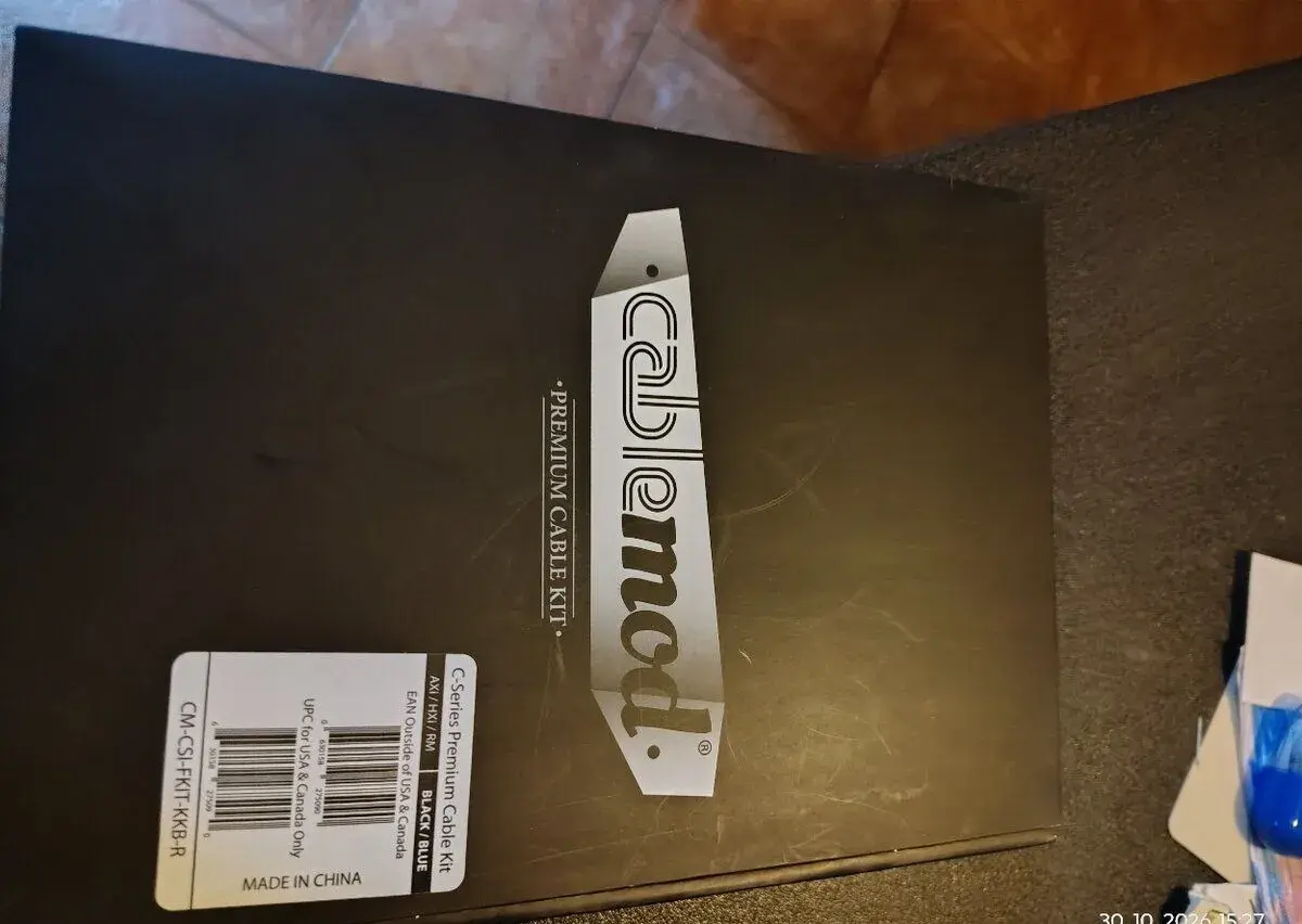 Corsaur C-Series Premium Cable (modročerné) prémiové kabely