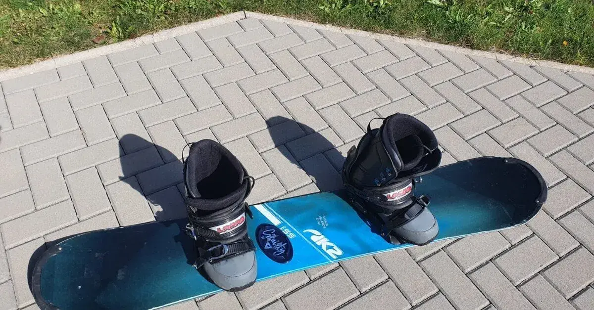 Komplet snowboard & boty