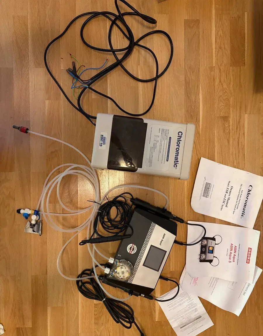Bazénová technologie ASEKO a CHLOROMATIC