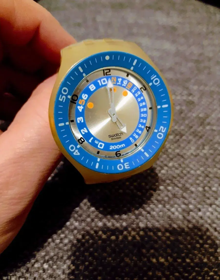 Hodinky Swatch Scuba Blue Oxygen