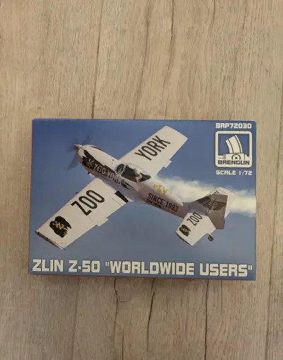 Plastikový model Zlín Z-50,měřítko 1:72