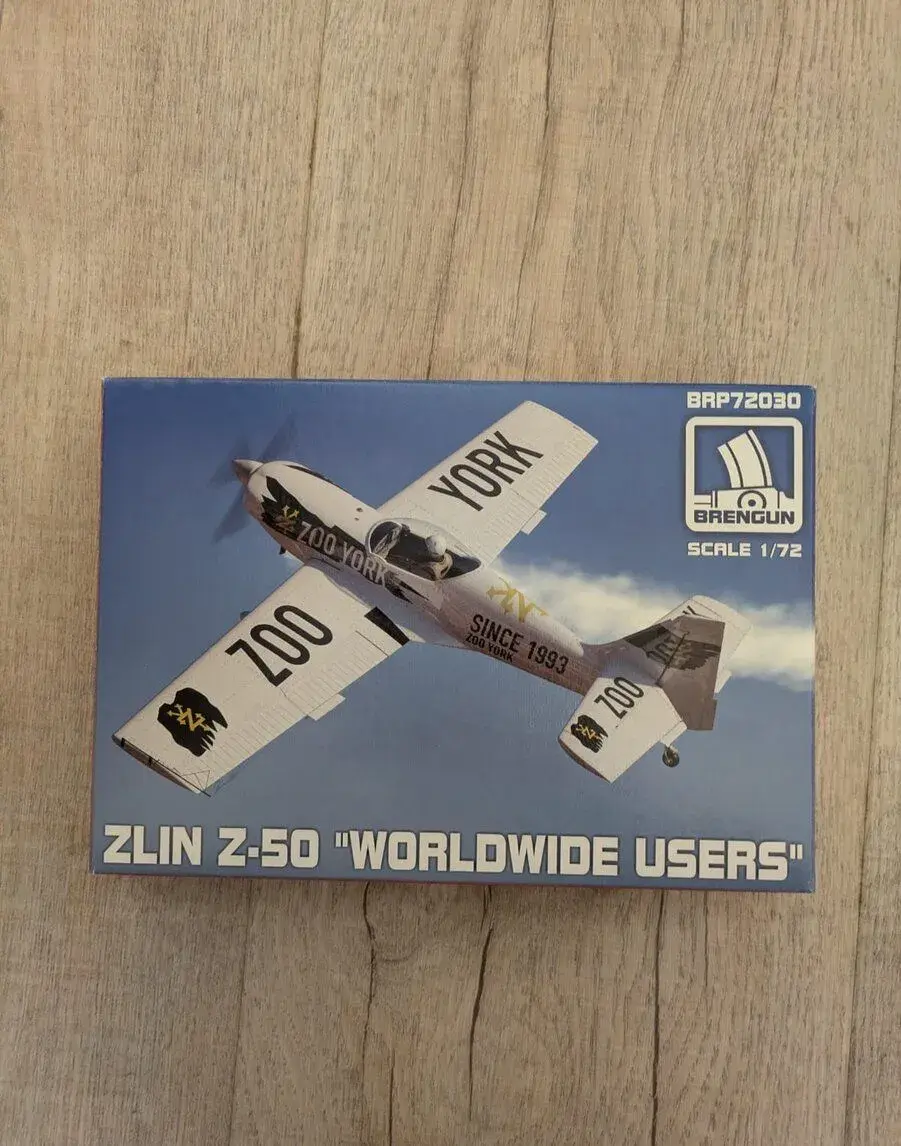 Plastikový model Zlín Z-50,měřítko 1:72