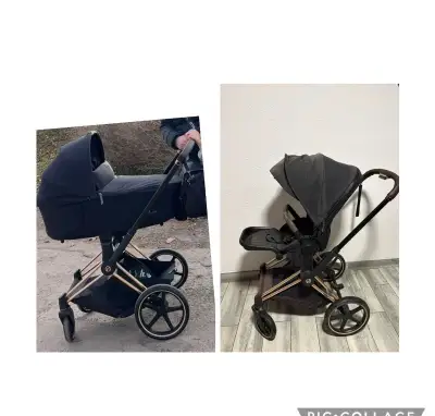 Cybex Priam black & rosegold 2022