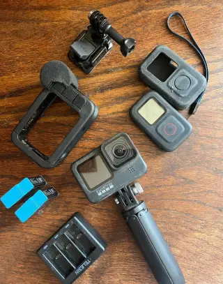 GoPro Hero 9 s příslušenstvím