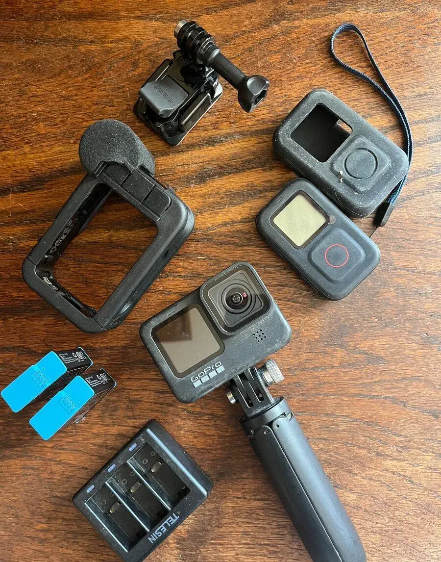 GoPro Hero 9 s příslušenstvím