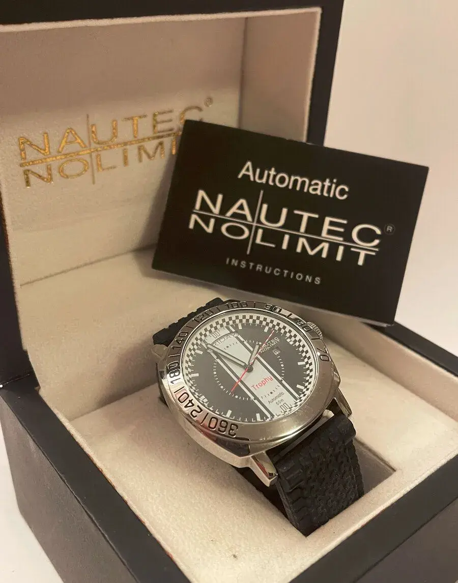 Hodinky Nautec Nolimit Trophy , automatické, silikonový páse