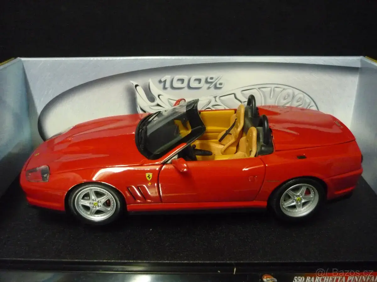 Ferrari 550 Barchetta Pininfarina Hot Wheels 1/18
