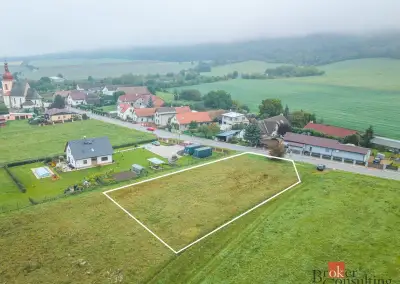 Prodej, pozemky/bydlení, 1228 m2, Křivice , Týniště nad Orli