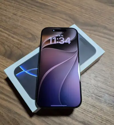 iPhone 16 Pro 128GB – Black Titanium