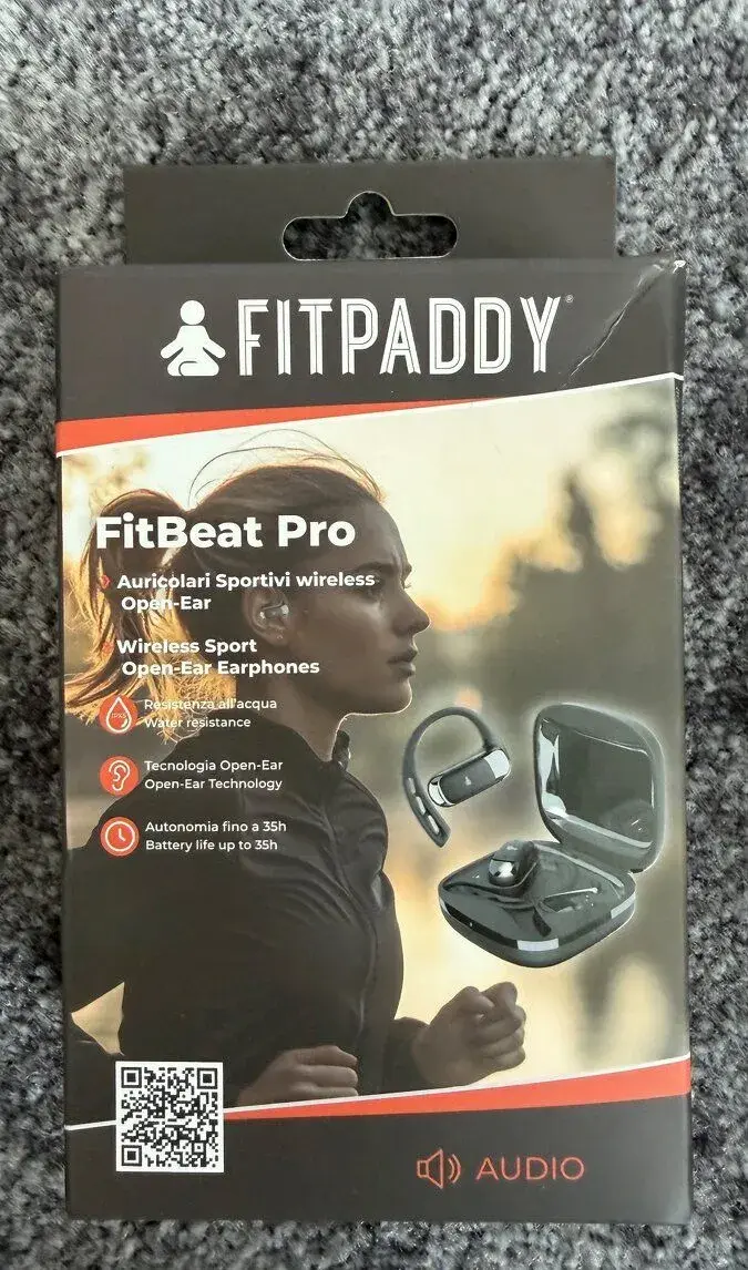 BEZDRÁTOVÁ OPEN-EAR SLUCHÁTKA Fitpaddy fitbeat pro