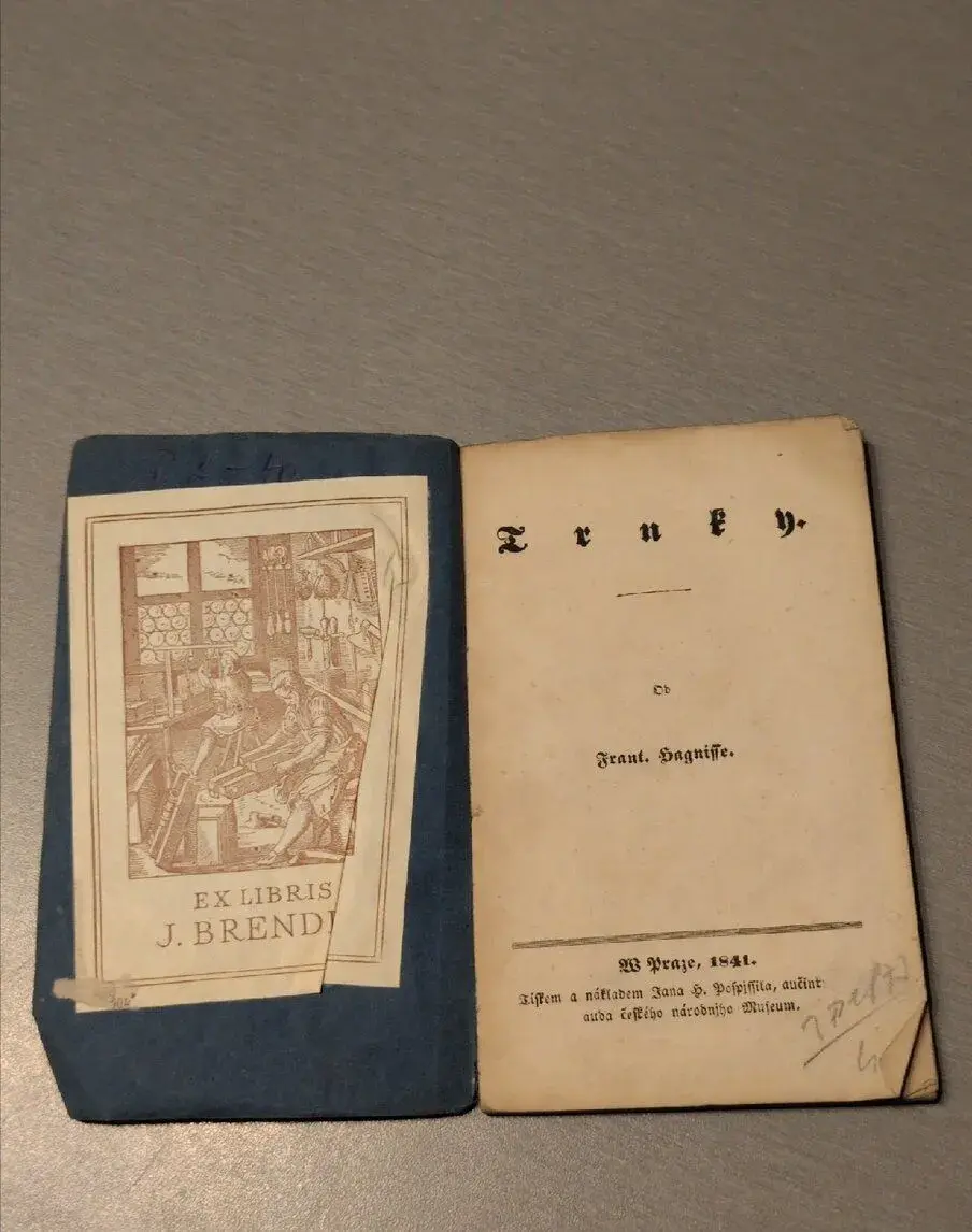 Sbírka básní Trnky František Hajniš