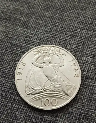 100 kčs 1948 30 let republiky č.2