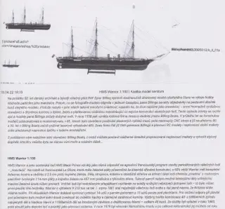 Stavebnici modelu"HMS Warrior 1: 100