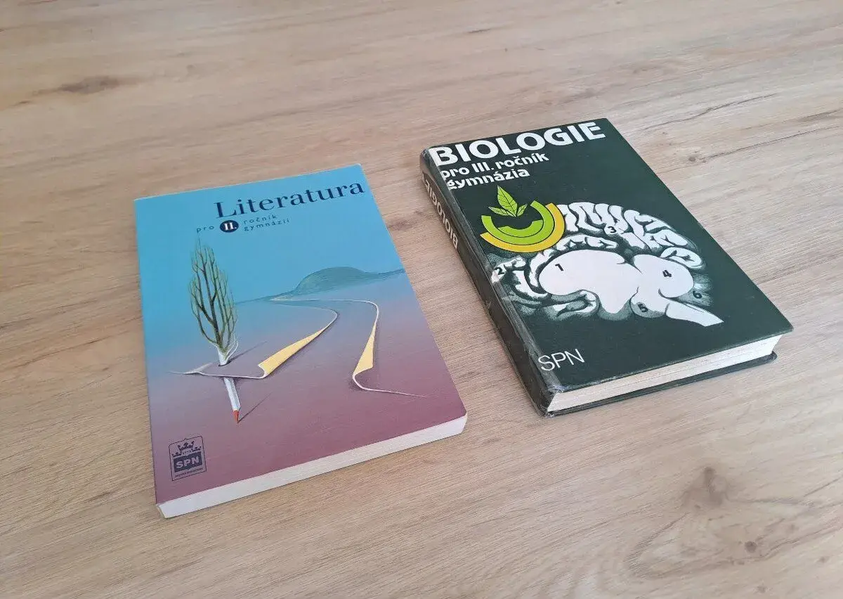 Učebnice pro gymnázia (Biologie a Literatura)