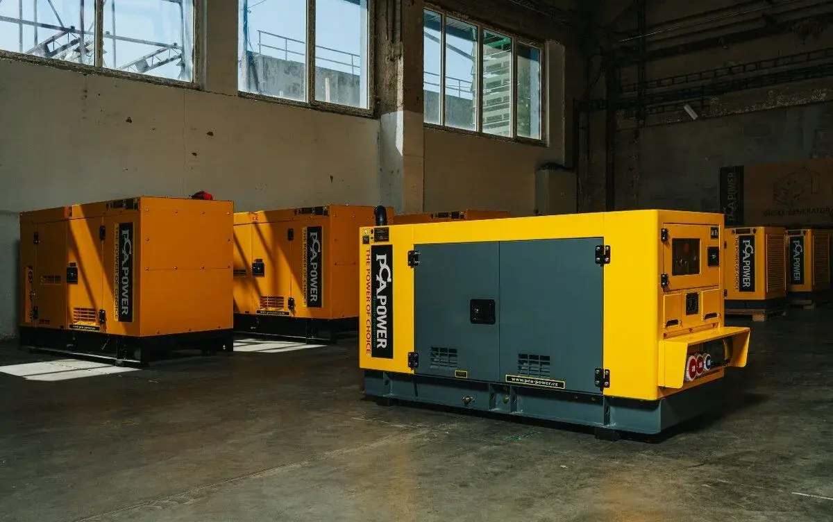 Naftová elektrocentrála PCA POWER PCD-25 kVA / 20 kW