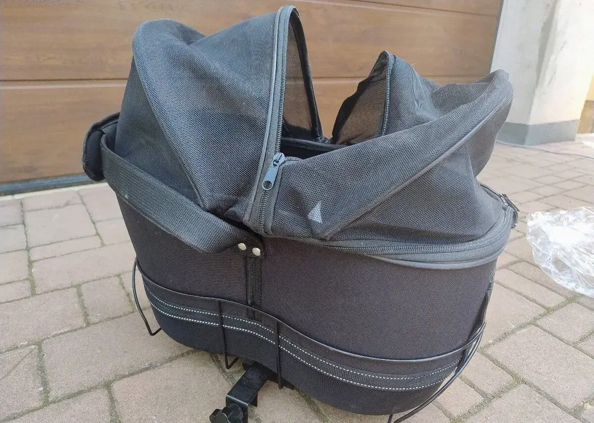 Košík na psa (8kg) na kolo