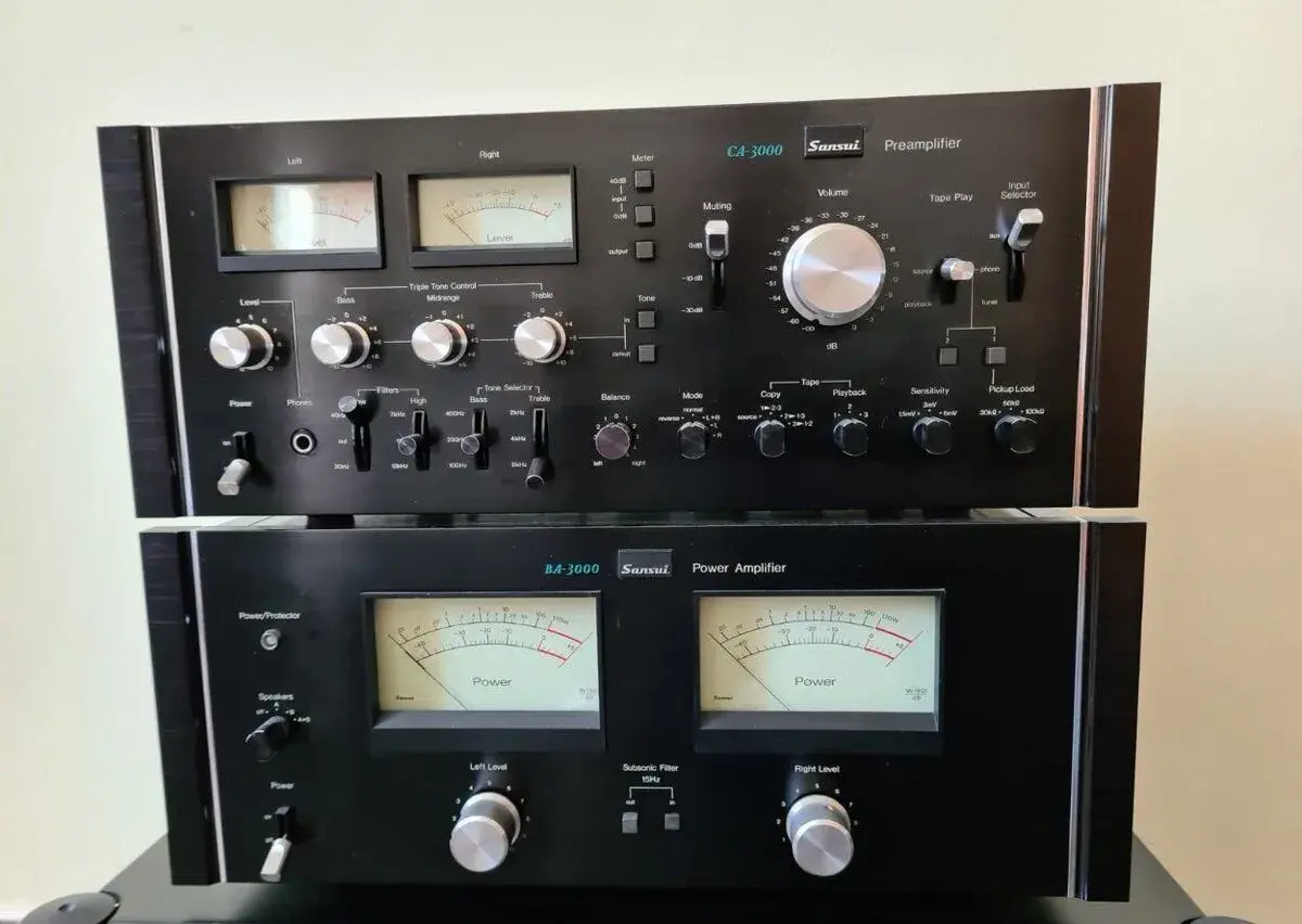 Sansui CA-3000; BA-3000