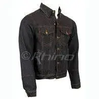 pánská kevlarová denim moto bunda Rhino Leather
