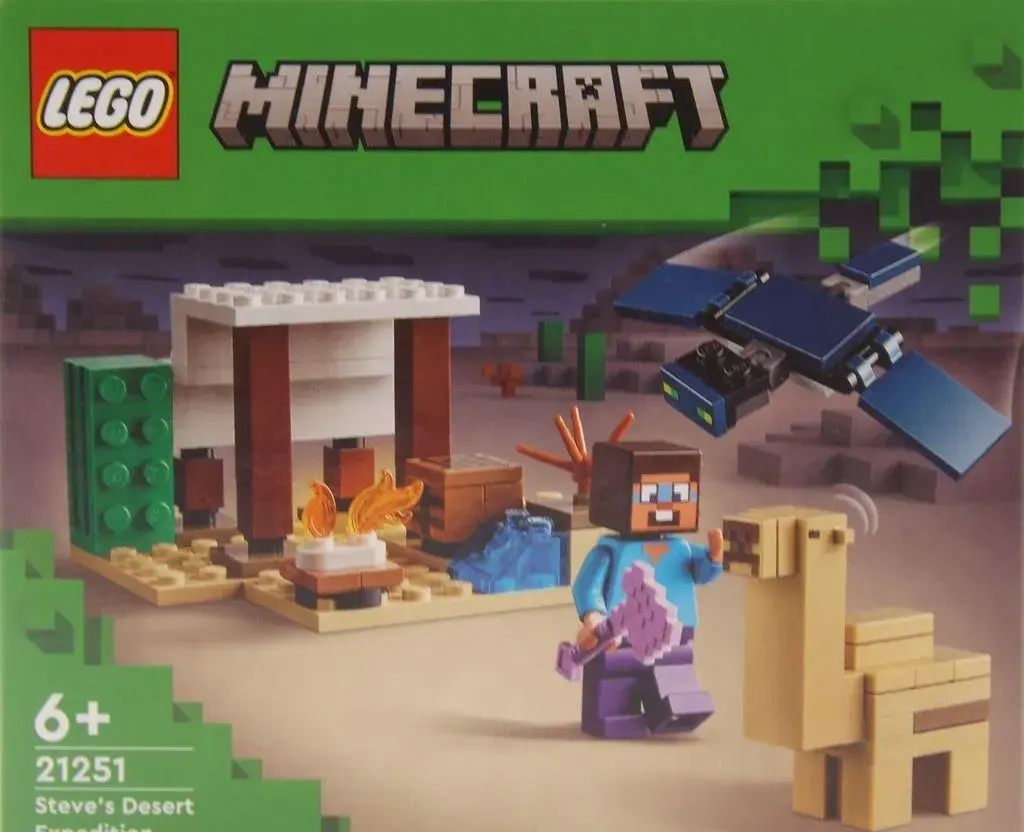 LEGO Minecraft 21251 – Steve a výprava do pouště