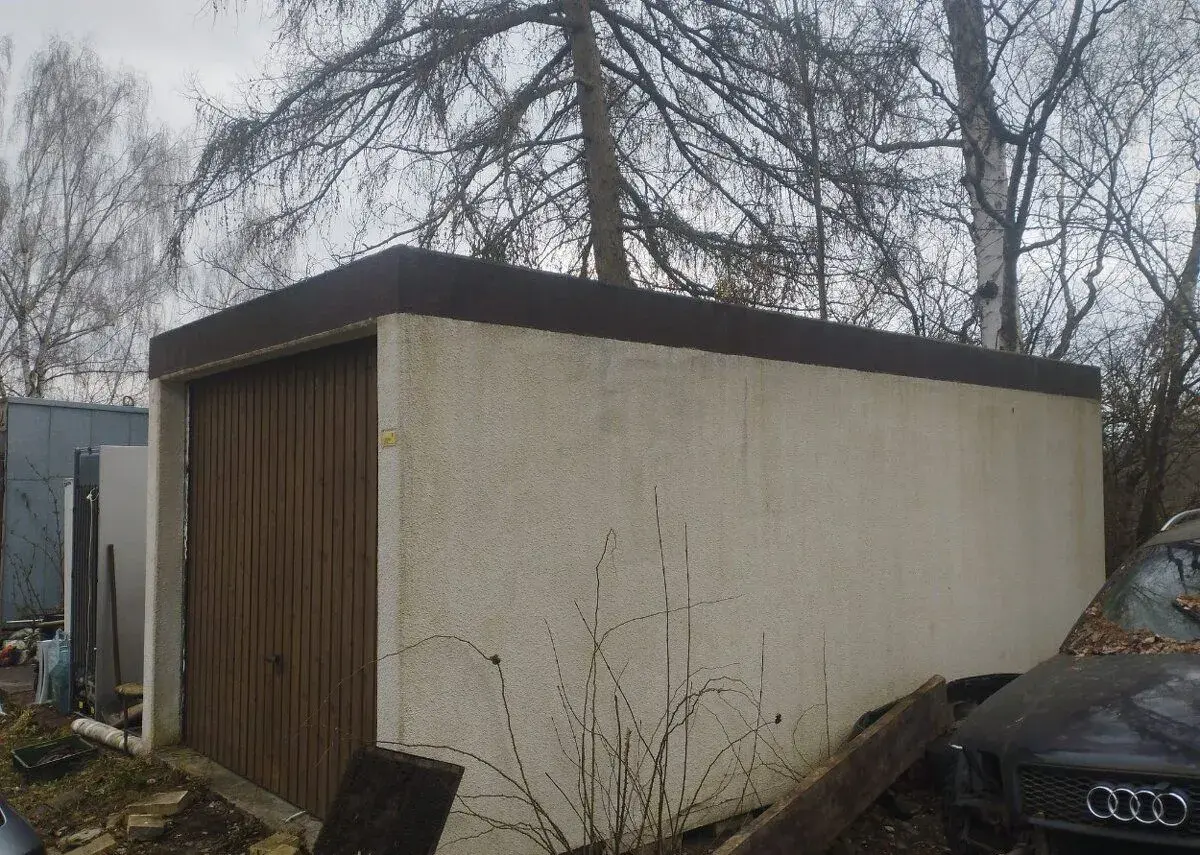 Mobilní betonová garáž
