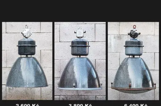 INDUSTRIÁLNÍ TOVÁRNÍ PRŮMYSLOVÁ LAMPA SVĚTLO