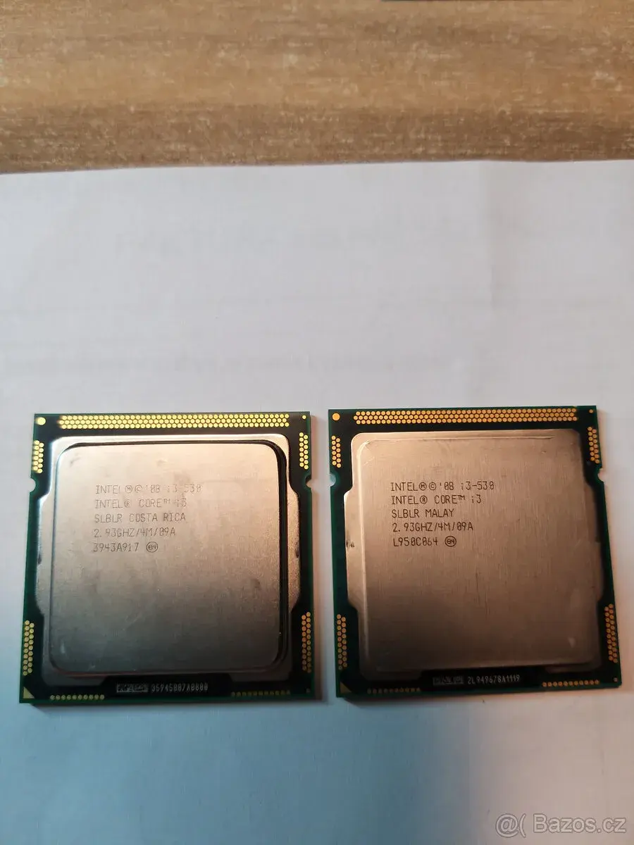 CPU Intel Core i3-530 @ 2.93GHz /4M/sc.1156
