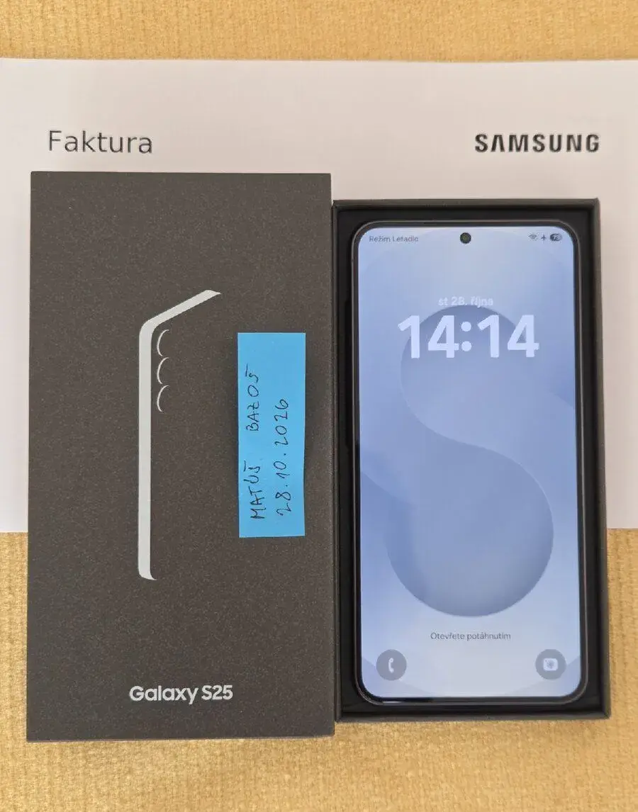 Zánovný Samsung Galaxy S25 128GB Blueblack