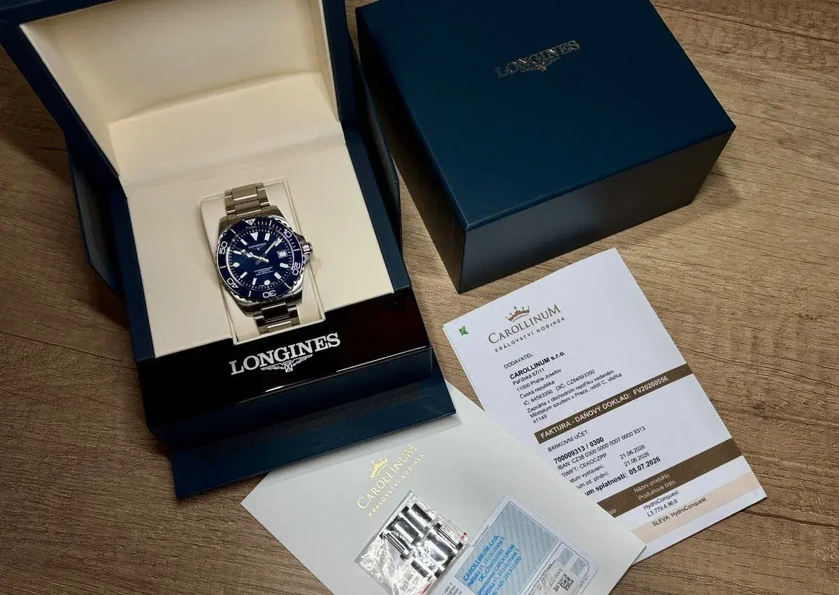 Longines HydroConquest 39 mm – 2026 – Full Set