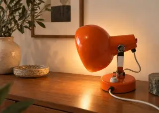 Napako Hůrka stolní lampa oranžová