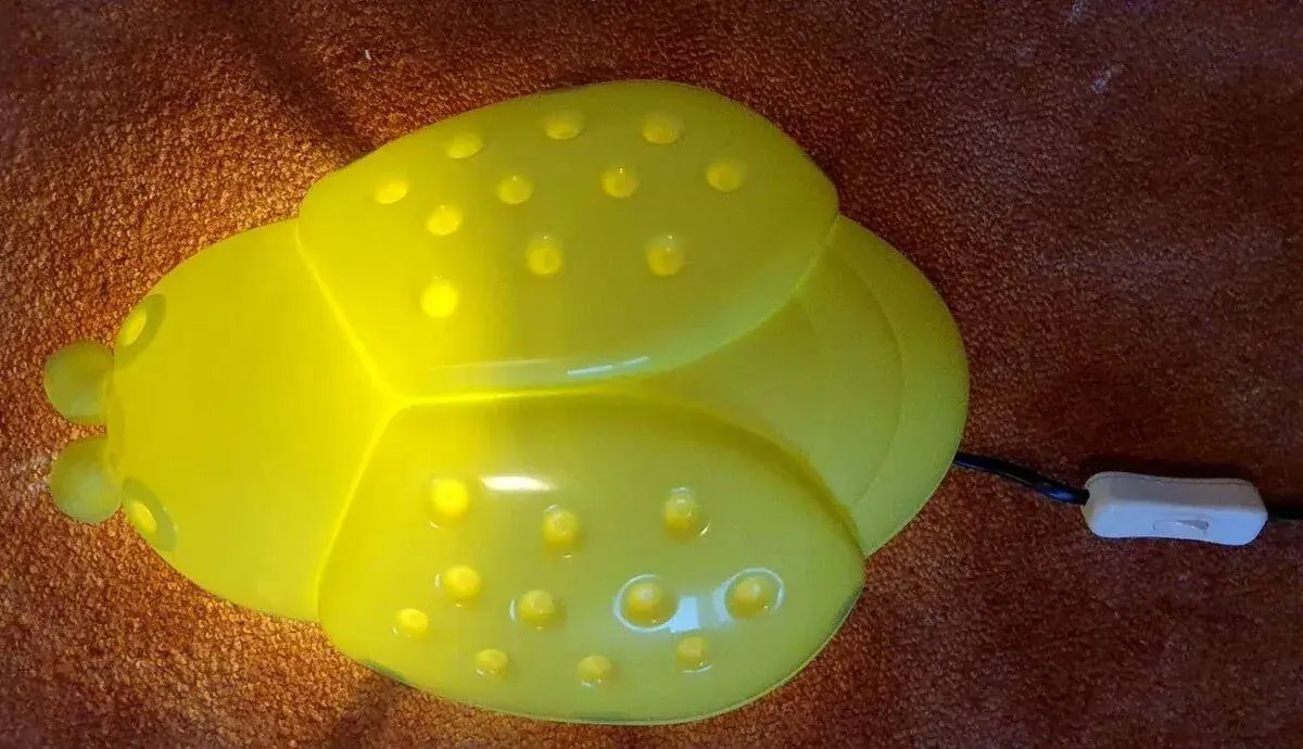 Dětská nástěnná lampička beruška IKEA