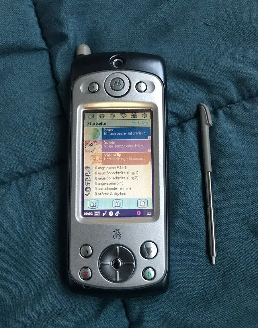Motorola A920 - TOTÁLNÍ RARITA NA CZ/SK bazaru