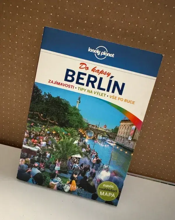 Berlín, LonelyPlanet Sprievodca/itinerár (s mapou)