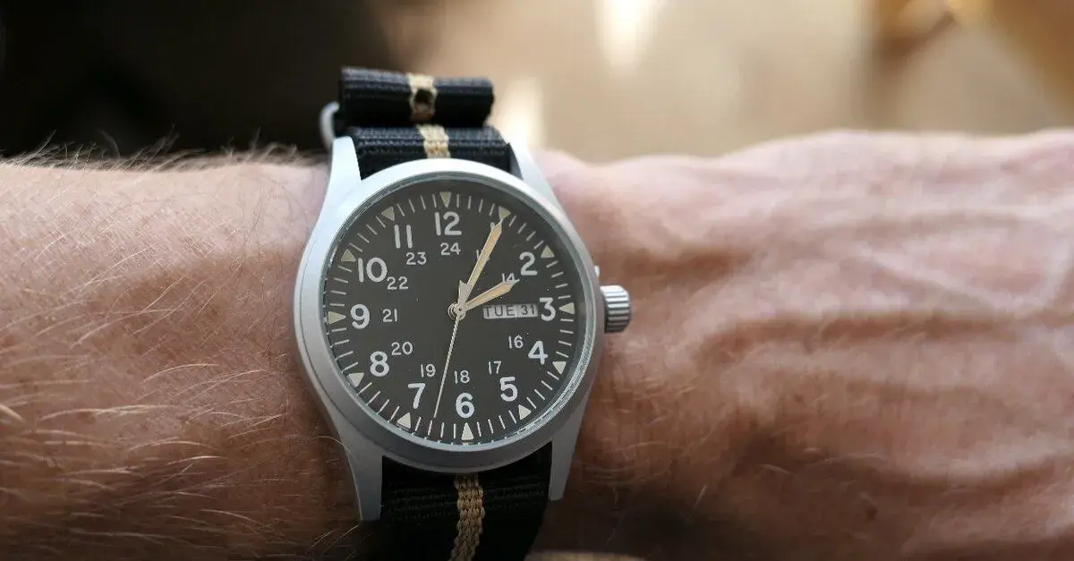 Hodinky ve stylu Hamilton Khaki 38mm (nové)