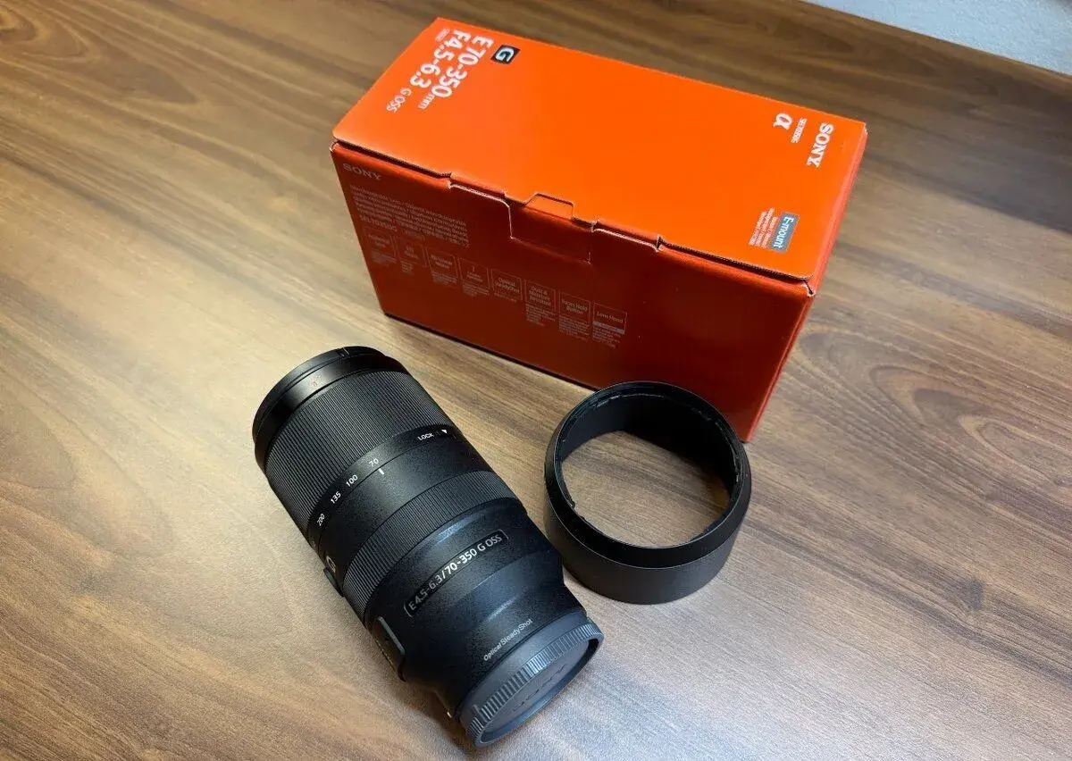 Sony E 70-350mm f/4.5-6.3 G OSS, nový, záruka
