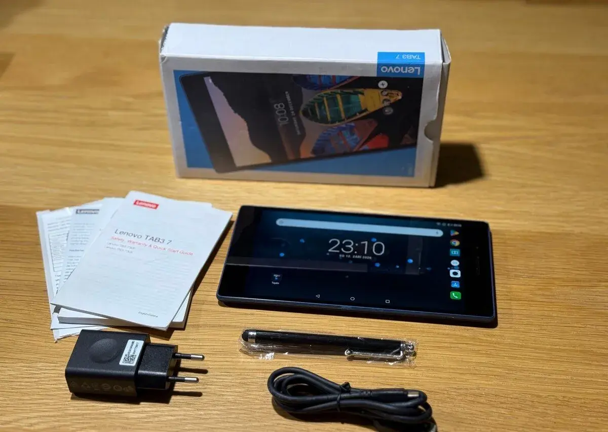 Tablet Lenovo TAB3 7 LTE (TB3-730X)–komplet+dotyk. pero