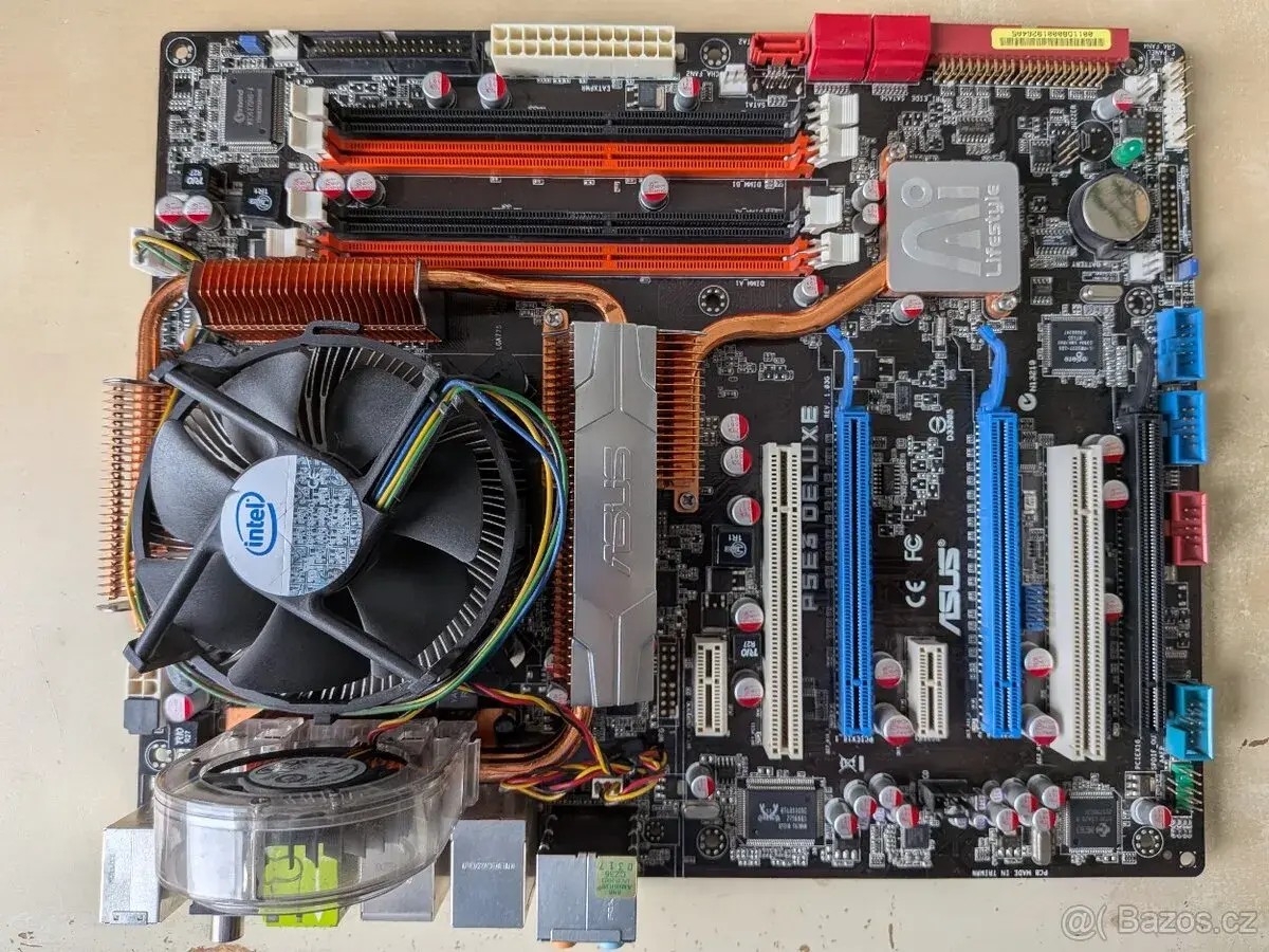 ASUS P5E3 Deluxe s CPU E6850 3GHz (bez RAM)