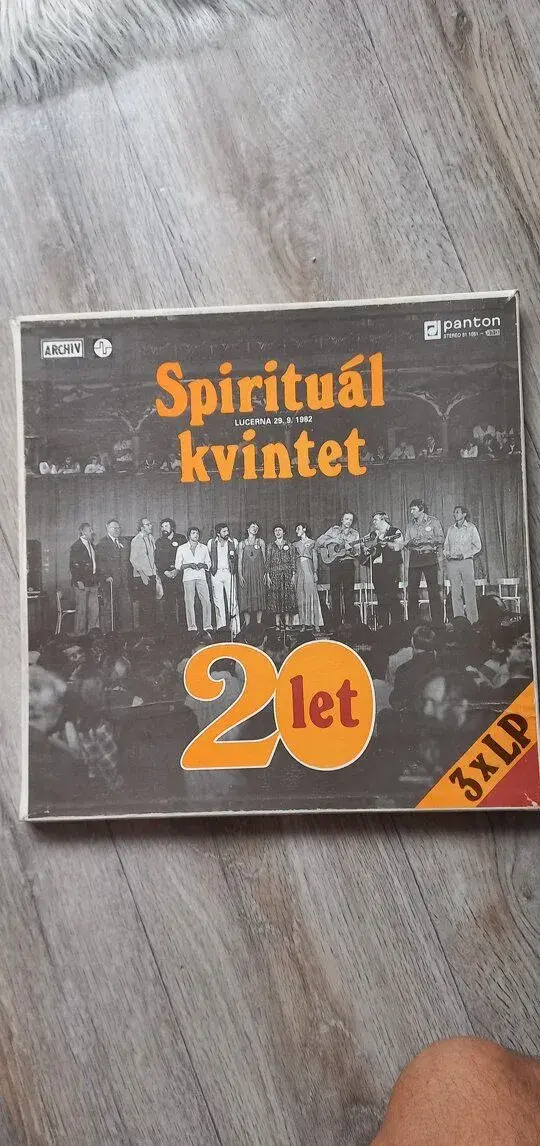 3 lp Spiritual Kvintet