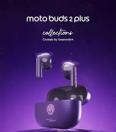 Sluchátka moto buds 2 plus swarovski