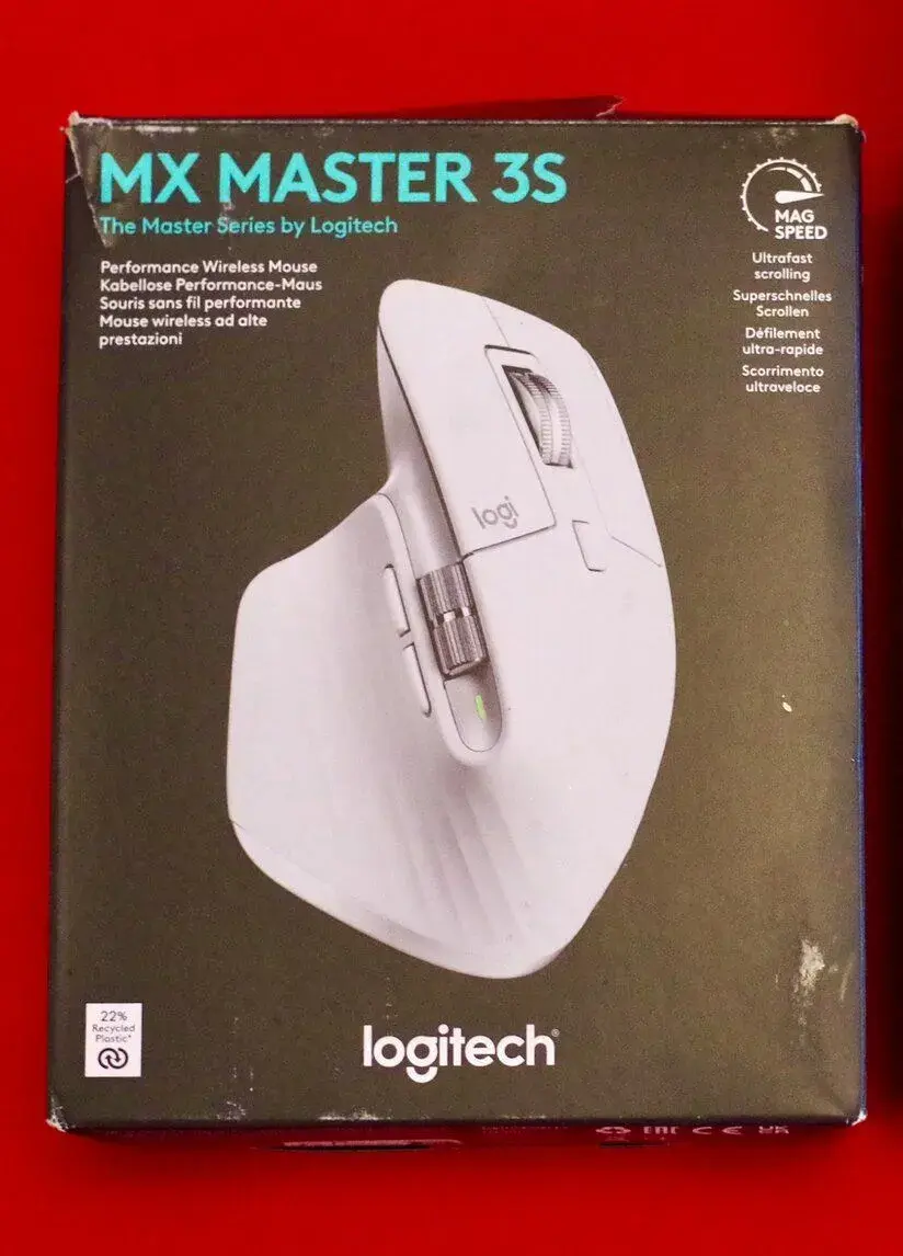 Logitech MX Master 3S Tichá profesionální myš Apple Windows
