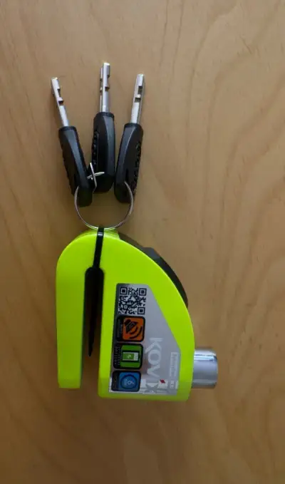 Kotoučový zámek na moto Kovix KD6