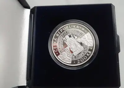 České Budějovice 200 Kč proof