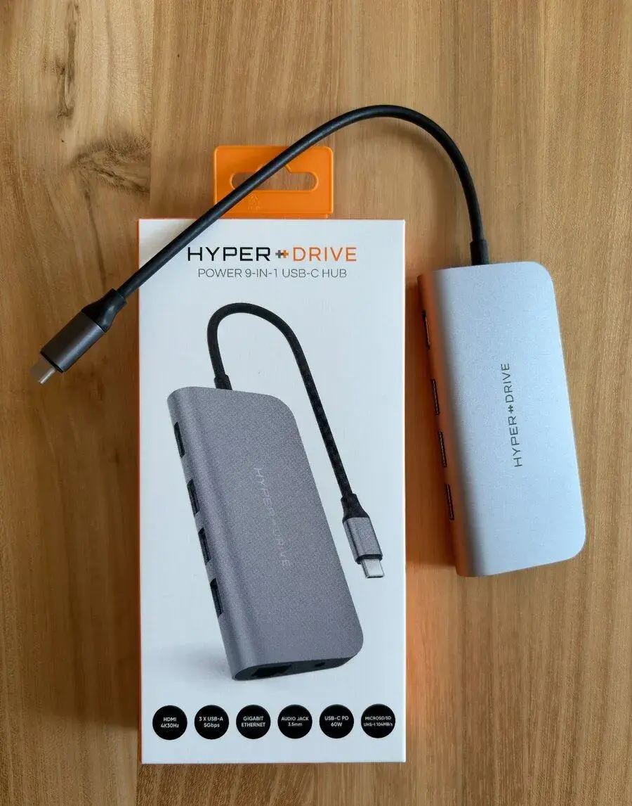 Dokovací stanice USB-C Hyper Drive 9-IN-1